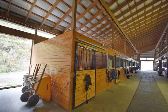 view of stable