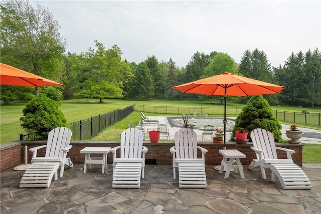 view of patio