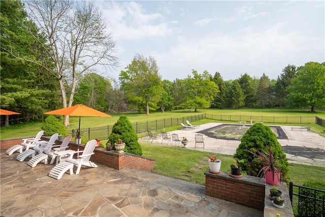 view of patio