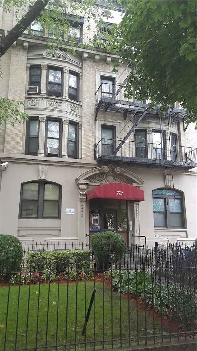 773 Eastern Pkwy Unit 2A, Brooklyn, NY 11213 - view of property featuring cooling unit
