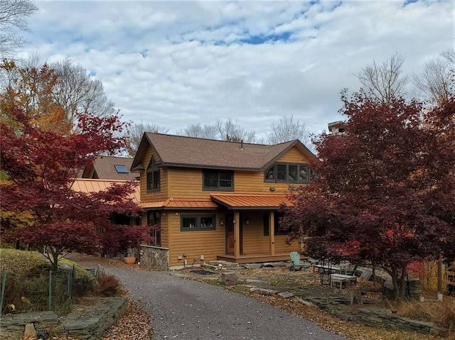 view of front of house