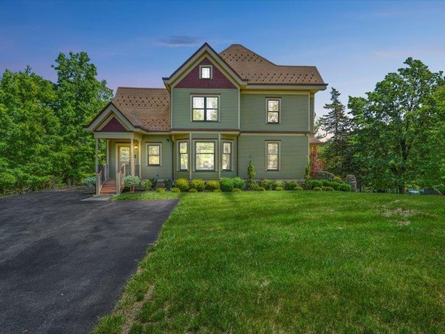 2 Pine Hill Rd, Chester, NY 10918 - victorian home with a front yard
