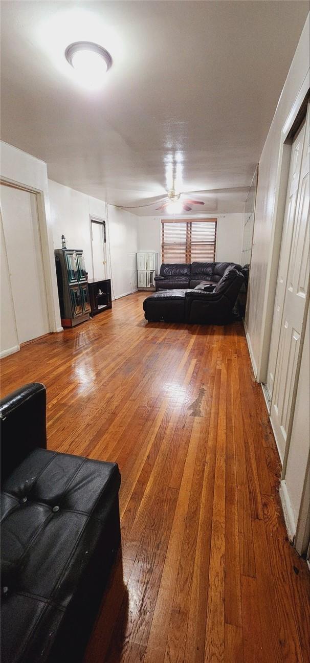 bedroom featuring wood-type flooring