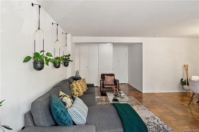 view of living room