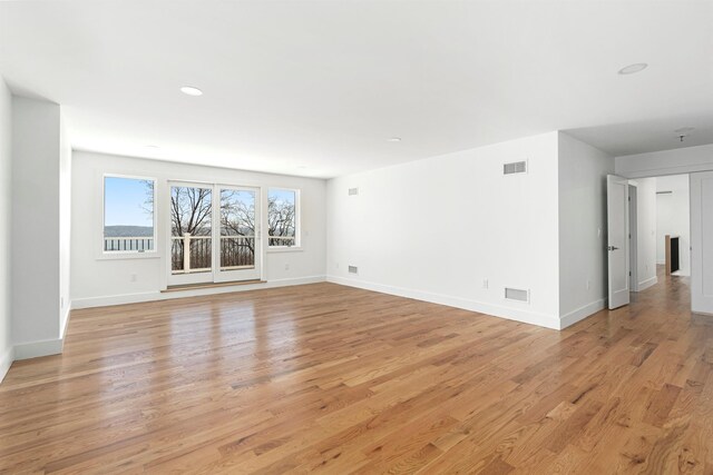 201 Tweed Blvd, Piermont, NY 10960 - unfurnished room with light wood finished floors and recessed lighting