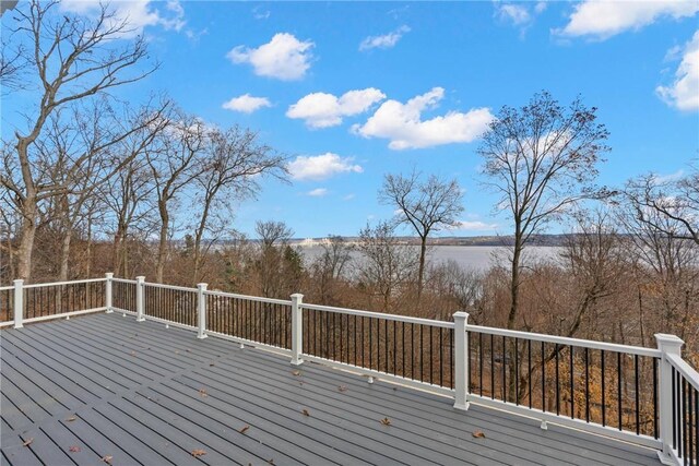 201 Tweed Blvd, Piermont, NY 10960 - deck with a water view