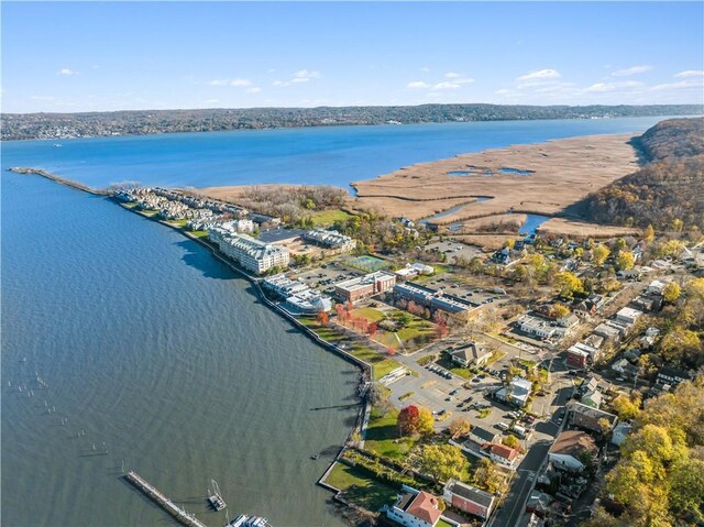 201 Tweed Blvd, Piermont, NY 10960 - aerial view of property and surrounding area featuring a nearby body of water