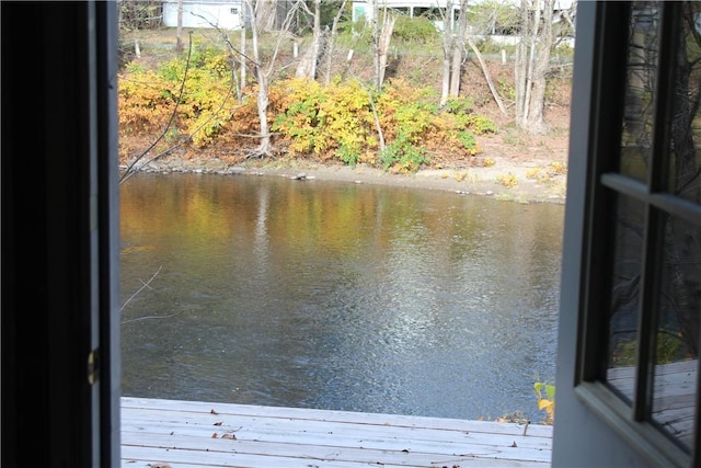 property view of water