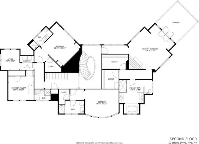 12 Island Dr, Rye, NY 10580 - floor plan