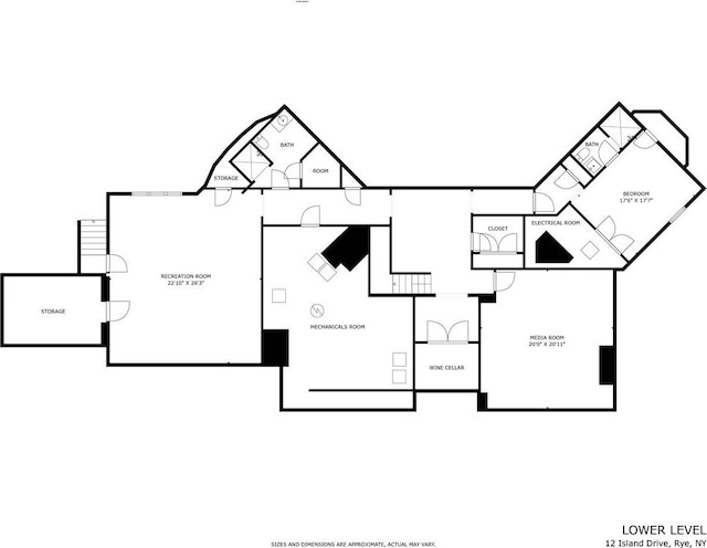 12 Island Dr, Rye, NY 10580 - floor plan