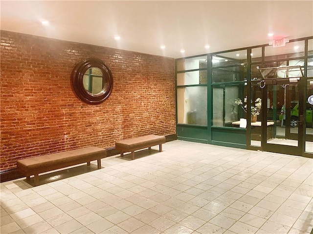 view of building lobby