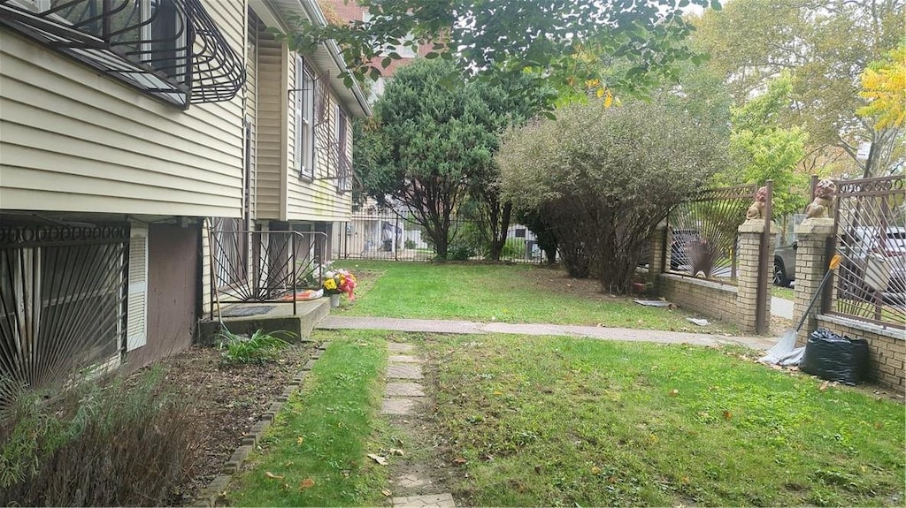 view of yard