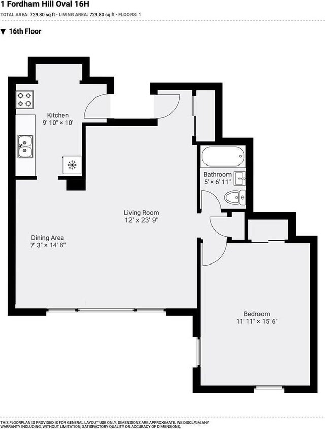 1 Fordham Hill Oval Unit 16G, Bronx, NY 10468 - photo 11