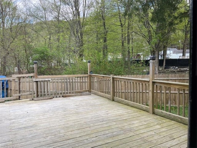 view of deck