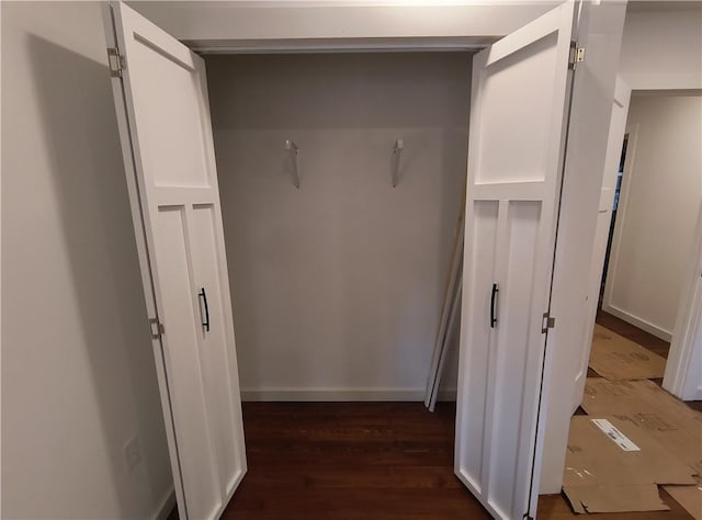 view of closet