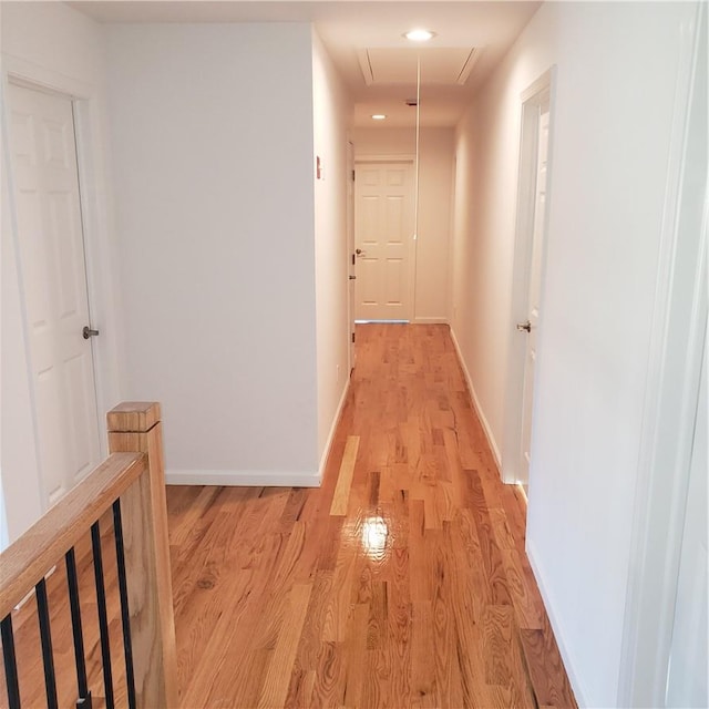 interior space with wood walls