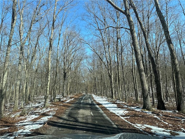 view of road