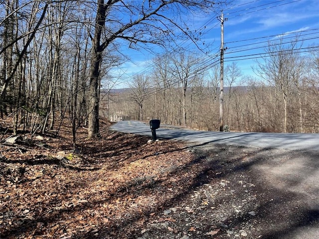 view of road