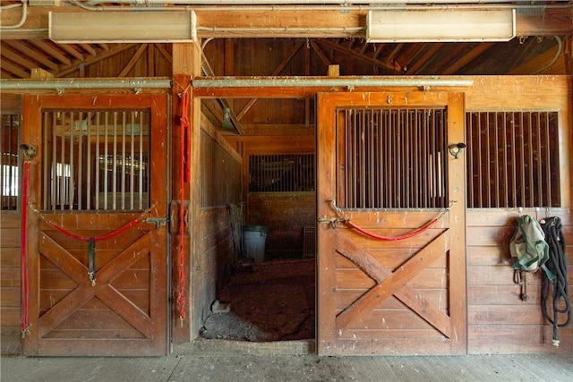 view of stable