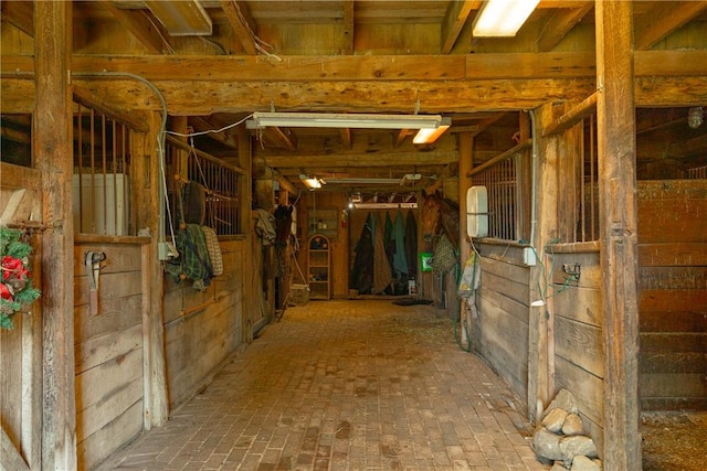 view of stable