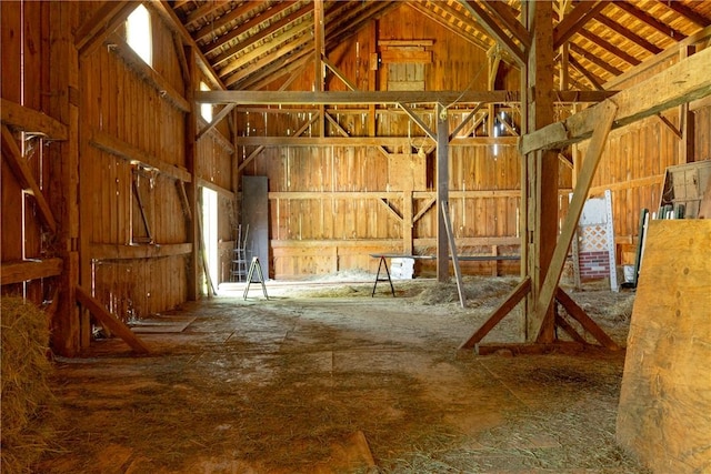 view of stable