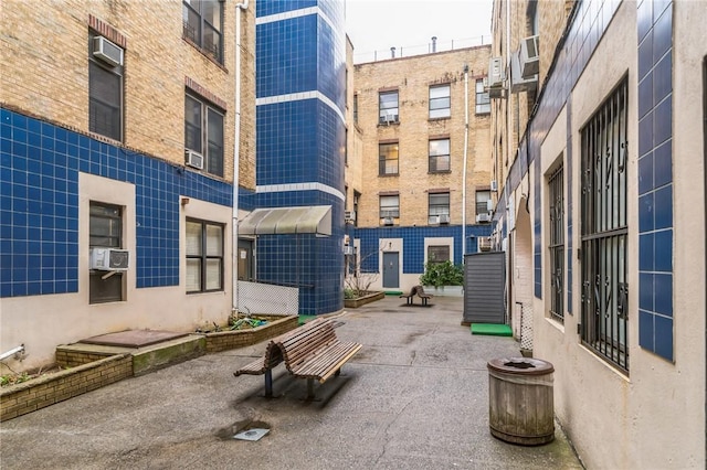 view of patio with cooling unit