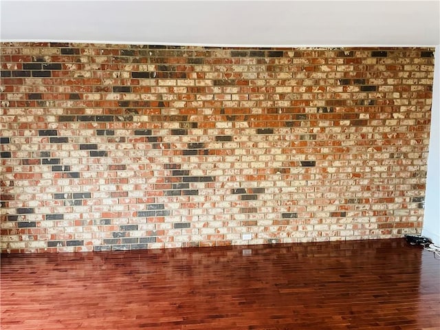 interior details with wood-type flooring