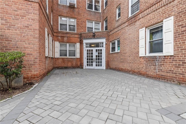 view of patio / terrace with french doors