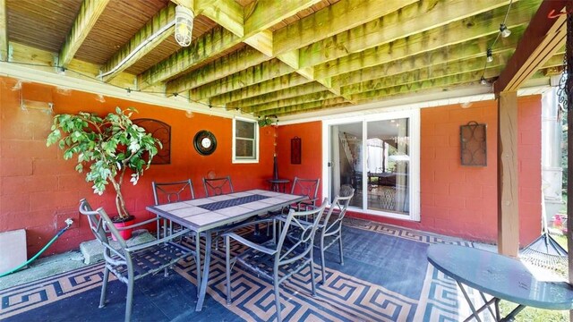 59 Ludingtonville Rd, Holmes, NY 12531 - view of patio / terrace featuring outdoor dining area