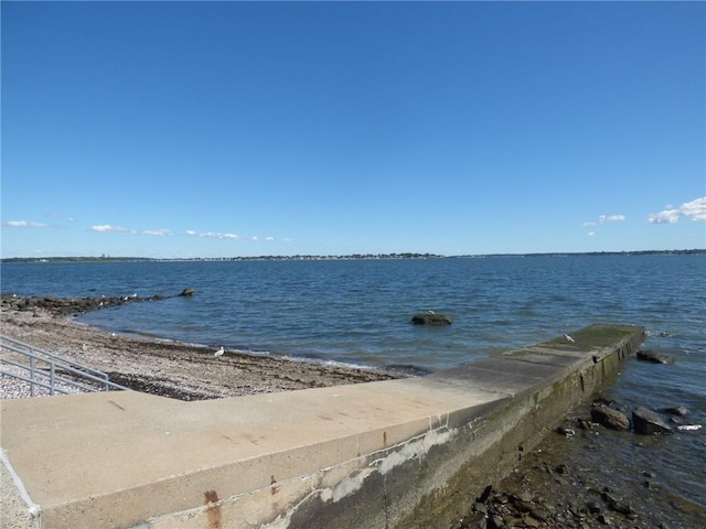 view of water feature