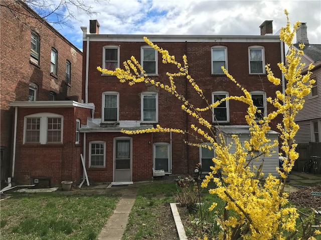 view of rear view of house