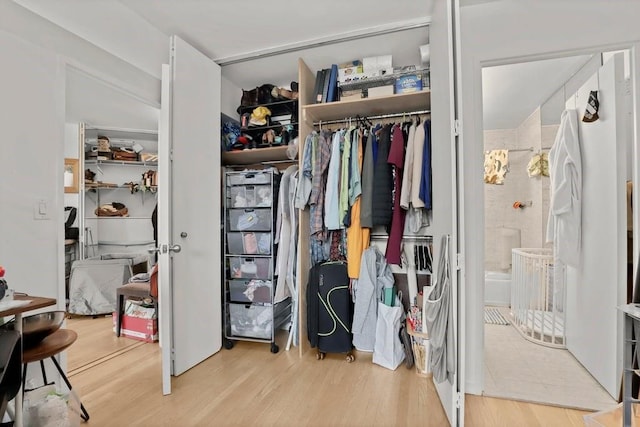 view of closet