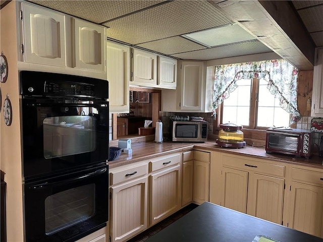 kitchen featuring double oven