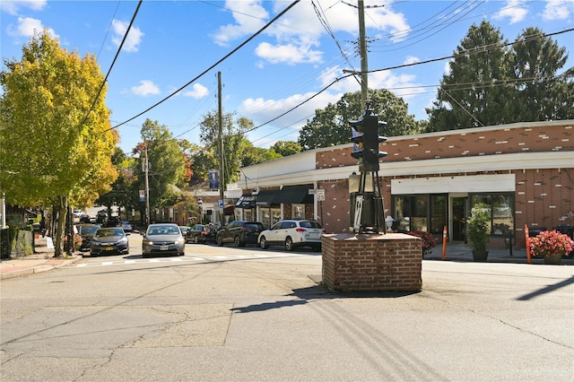 view of road