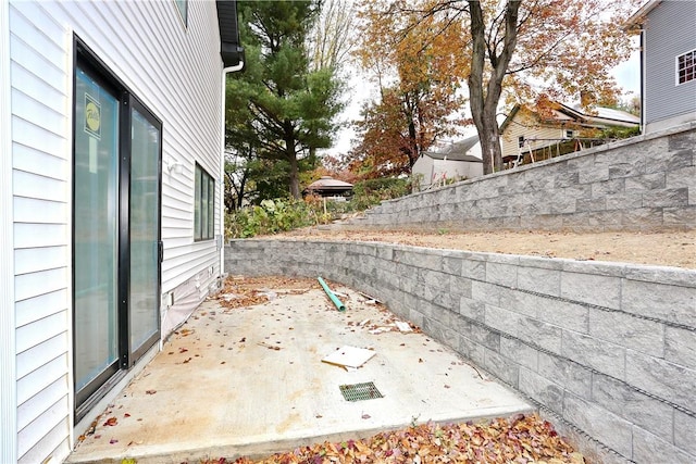 exterior space featuring a patio