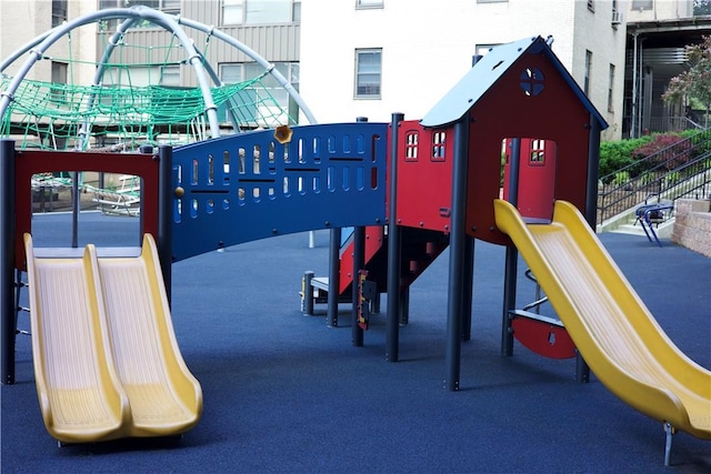 view of play area