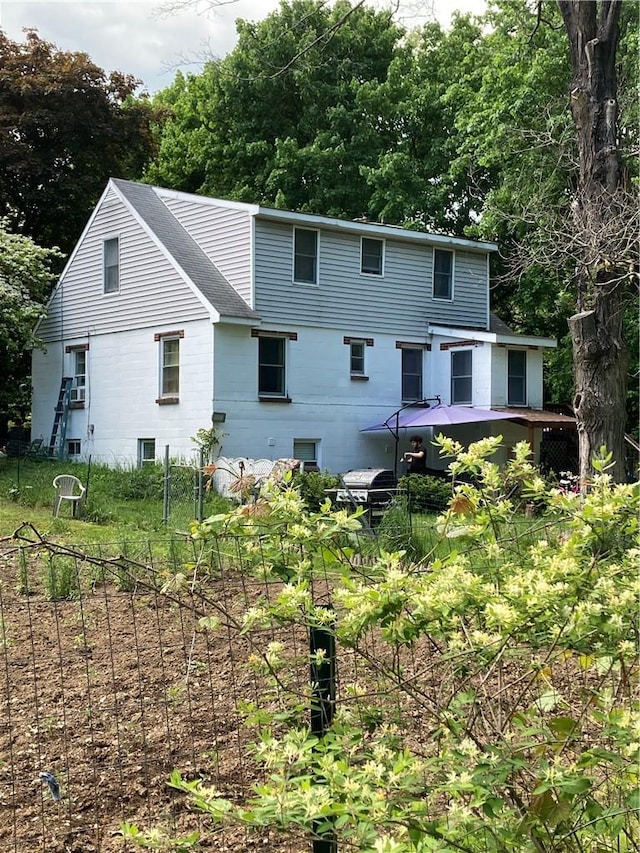 view of rear view of house