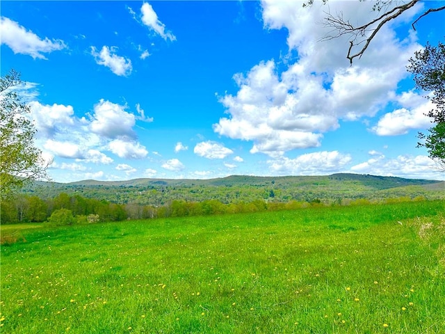 view of mountain feature