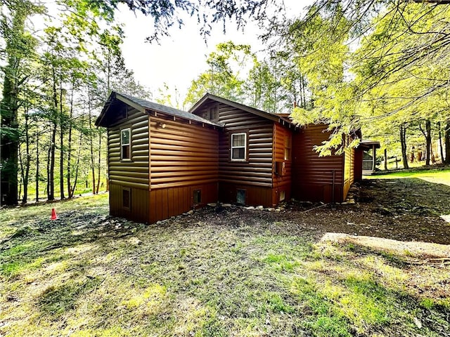 view of side of home