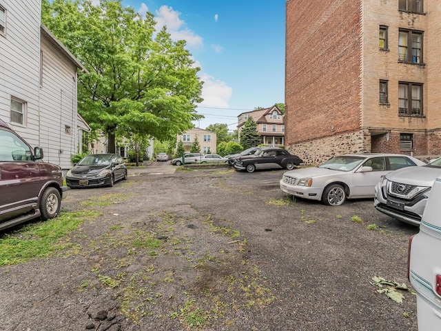 view of vehicle parking