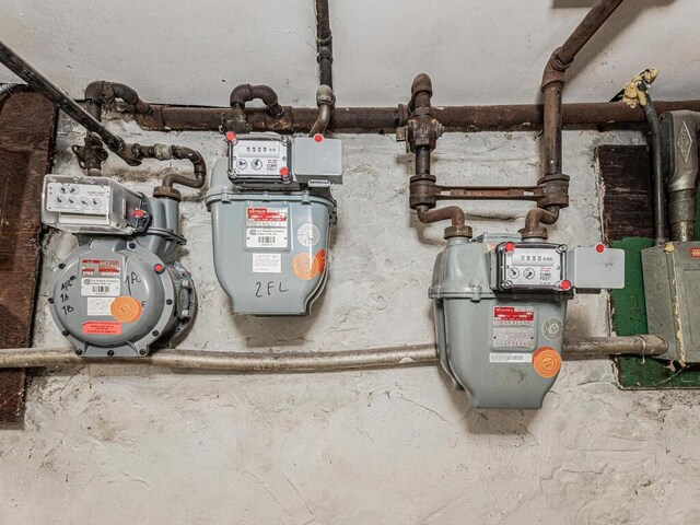 505 E 183rd St, Bronx, NY 10458 - utility room with gas meter