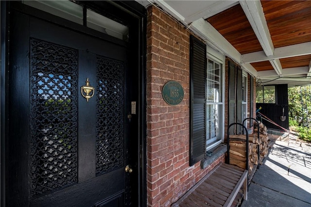 view of entrance to property