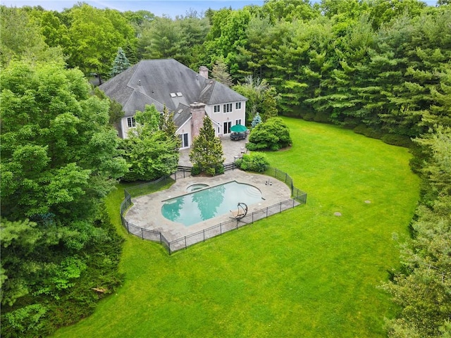 9 Lincoln Woods, Purchase, NY 10577 - drone / aerial view