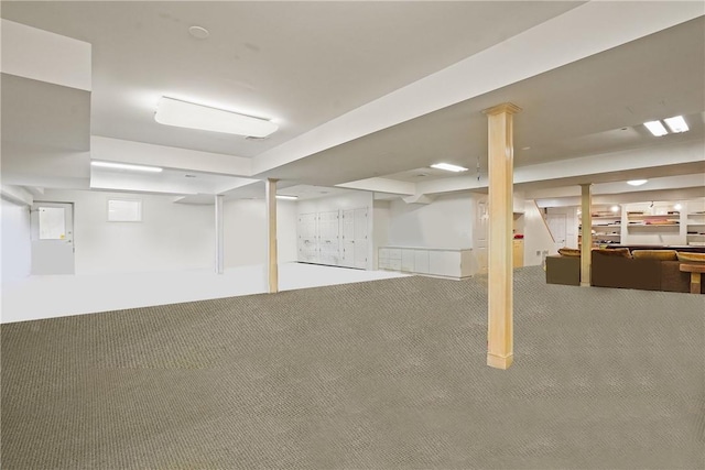 9 Lincoln Woods, Purchase, NY 10577 - basement featuring carpet