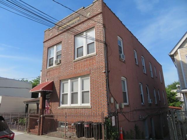 view of property featuring cooling unit