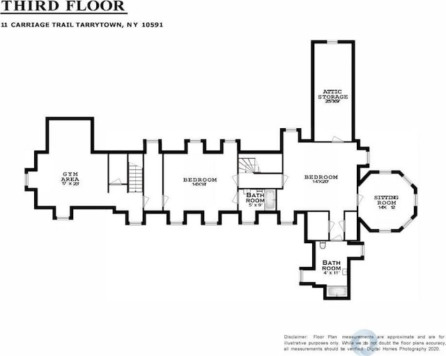 11 Carriage Trl, Tarrytown, NY 10591 - room layout