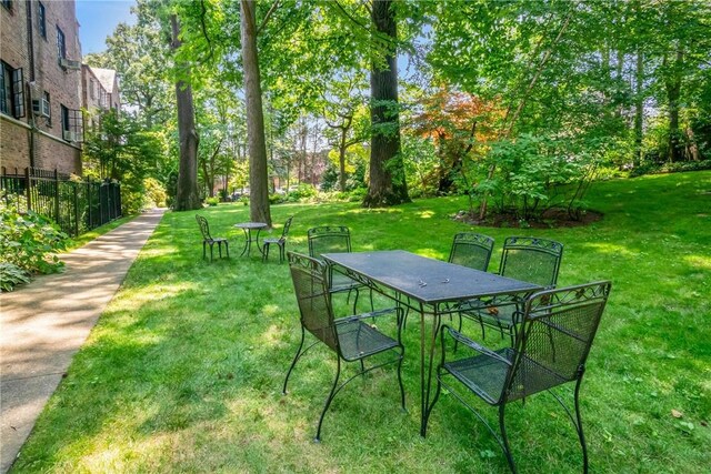 915 Wynnewood Rd Unit G2, Pelham, NY 10803 - view of green lawn with view of scattered trees