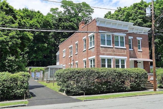 view of side of property