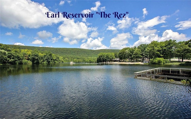 property view of water