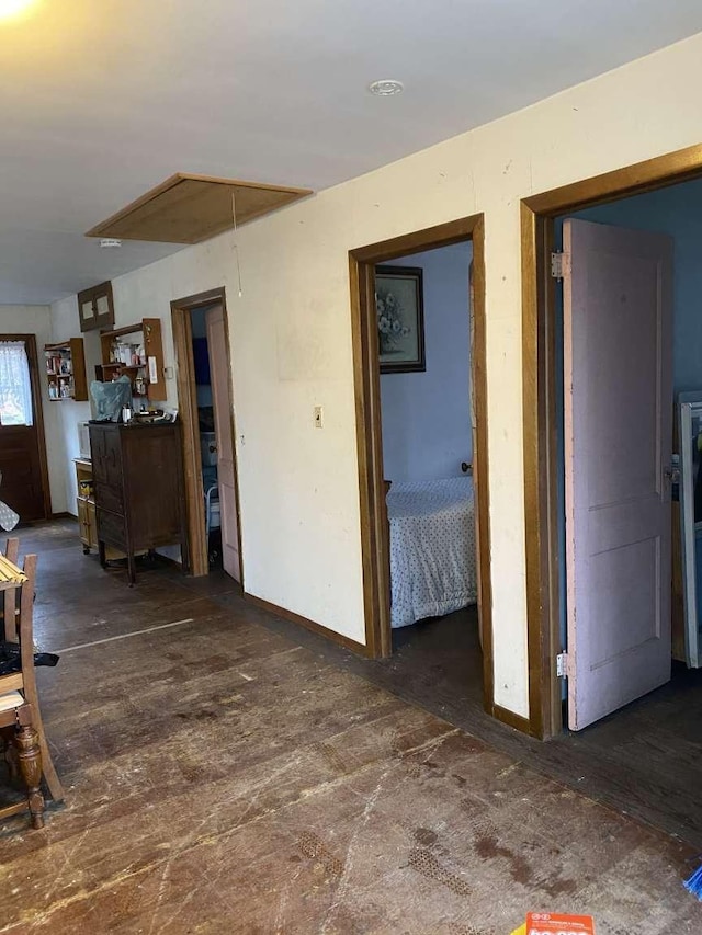 view of unfurnished living room